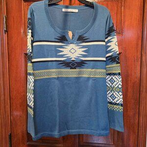 NWT - Woolrich XL Avalanche Split Neck Sweater